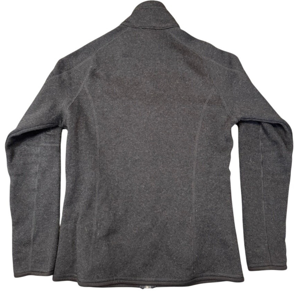 Patagonia Better Sweater Full Zip Jacket Black Heather Fleece Womens Medium - Picture 2 of 14